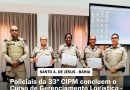 Policiais da 33ª CIPM concluem o Curso de Gerenciamento Logístico – CGLOG 2024.1.