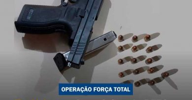 23ª edição da Operação Força Total, guarnições do PETO da 33ª CIPM realizam apreensão de arma de fogo em Valença